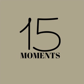 Логотип телеграм канала @fifteenmoments — 15 moments | by Соня