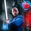 Логотип телеграм канала @fightconfig — 5% Боевой Конфигурации