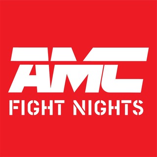 Логотип телеграм канала @fightnightsofficial — AMC FIGHT NIGHTS