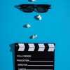 Логотип телеграм канала @film_facts_daily — За кадром | Кино и актёры