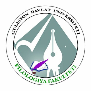 Logo saluran telegram filologiya_rasmiyy — FILOLOGIYA fakulteti rasmiy kanal