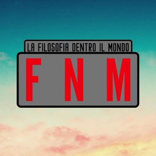 Logo del canale telegramma filosofiapodcast - FNM - Filosofia e Mondo