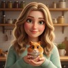 Логотип телеграм канала @fin_khomyak — Финансовый хомяк