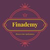 Логотип телеграм канала @finademy — ꧁꧂ Finademy ꧁꧂