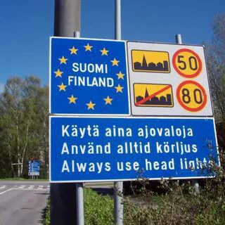 Логотип телеграм канала @finborder — Финская граница