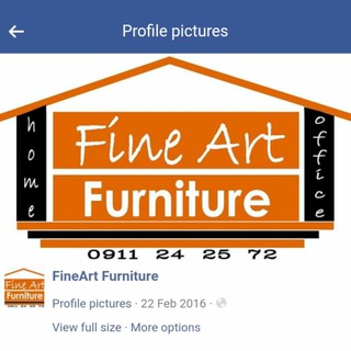 የቴሌግራም ቻናል አርማ fineart_furniture — Fine Art Furniture (ፋይን አርት ፈርኒቸር)