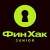 Логотип телеграм канала @finhack_junior — ФинХак Junior: финансы для детей и их родителей