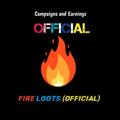 Logo saluran telegram firelootsofficial — 'Fire loots' Campaigns