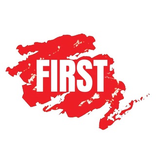 Логотип телеграм канала @first_political — First Новости Войны