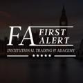 Logo saluran telegram firstalertacademy — 📈 FirstAlert - Forex Signals - Public Group 📈