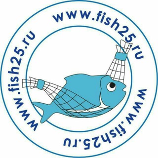 Логотип телеграм канала @fish25news — 🔵Новости - fish25.ru