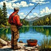 Логотип телеграм канала @fishingtricksnreviews — Трюки Рыболова
