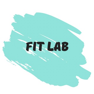 Логотип телеграм канала @fitness_lab — FIT LAB