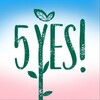 Логотип телеграм канала @five_yes — Пять да!