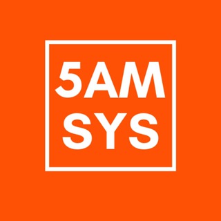 Логотип телеграм канала @fiveamsystem — 5 AM [Insights💥]