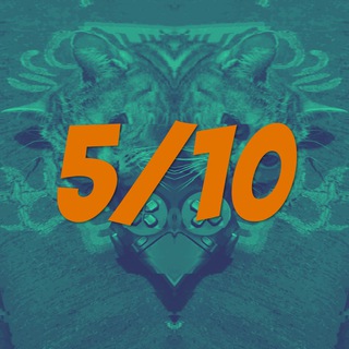 Логотип телеграм канала @fiveoutoften — 5/10