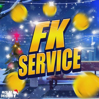 Логотип телеграм канала @fk_stars — FK•Service