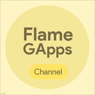 Logo of telegram channel flamegapps — FlameGApps - Channel