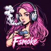 Логотип телеграм канала @flamesmoke — FSMOKE | flamecheese live
