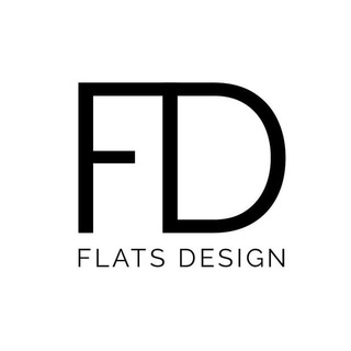 Логотип телеграм канала @flatsdesign — FLATS DESIGN | Дизайн интерьеров