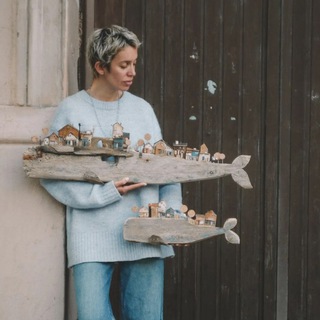 Логотип телеграм канала @fleer_driftwood — sens • driftwood • homedecor • by Vika Fleer