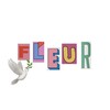 Logo de la chaîne télégraphique fleurvintage - Fleur