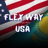 Logo of telegram channel flexwayusa — FLEX PROGRAM 🇺🇸🇰🇿