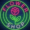 Логотип телеграм канала @floora_flowers — ФЛОРА | Магазин цветов | Доставка