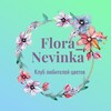 Логотип телеграм канала @flora_nevinka — Выставка цветов и изделий ручной работы г. Невинномысск