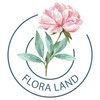Логотип телеграм канала @floralandru — FLORA LAND | Цветы