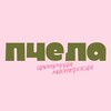 Логотип телеграм канала @floretbee — Цветочная мастерская “Пчела”