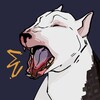 Логотип телеграм канала @flosdraws — флос рисует (рест)