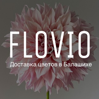 Telegram channel Цветы Балашиха Букеты flovio_cvetok logo