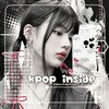 Логотип телеграм канала @flower0jeans — K-pop inside ☁️
