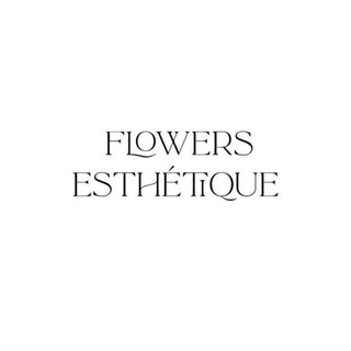 Логотип телеграм канала @flowers_esthetique — Flowers_esthetique
