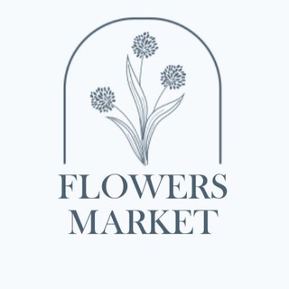 Логотип телеграм канала @flowersmarketmsk — FLOWERS MARKET