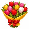 Логотип телеграм канала @flowerstlt8 — Тюльпан дешевле скандала💐