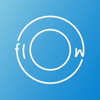 Логотип телеграм -каналу flowpotok — ПОТОК