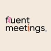 Логотип телеграм канала @fluentmeetings — встречи на английском ~ fluent meetings