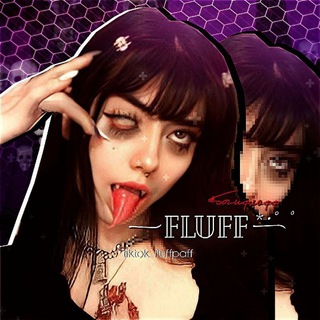 Логотип телеграм канала @fluffku — 「👑」gods of fluff