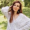 Логотип телеграм канала @fluffysweater — Нина свяжет | Искусство спицами