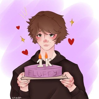 Логотип телеграм канала @flufikilikeyou — Пристанище флуфи 🫠