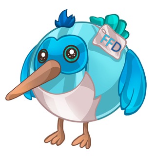 Логотип телеграм канала @flutterdevru — Flutter For Dev - новости, статьи, дизайн.