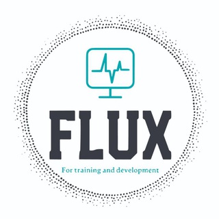 لوگوی کانال تلگرام flux_2022 — تدفّق للتدريب والتطوير