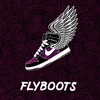 Логотип телеграм канала @flybootsfast — FLYBOOTS