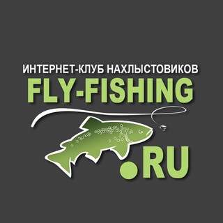 Логотип телеграм канала @flyfishru — FLY-FISHING.RU