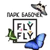 Логотип телеграм канала @flyfly_ufa — Парк тропических бабочек Флай-Флай | Уфа, Башкортостан
