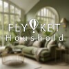 Логотип телеграм канала @flyket_houshold — Flyket. Лучшие находки с Ozon и WB. Подборка товаров для дома.