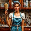 Логотип телеграм канала @flyladycareclub — Уборка без Хлопот