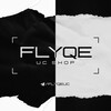 Логотип телеграм канала @flyqeuc — FLYQE UC SHOP